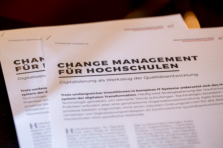 Publikation: Change Management für Hochschulen – Digitalisierung als Werkzeug der Qualitätsentwicklung