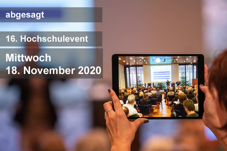 abgesagt: Hochschulevent 2020 – Modernes Hochschulmanagement